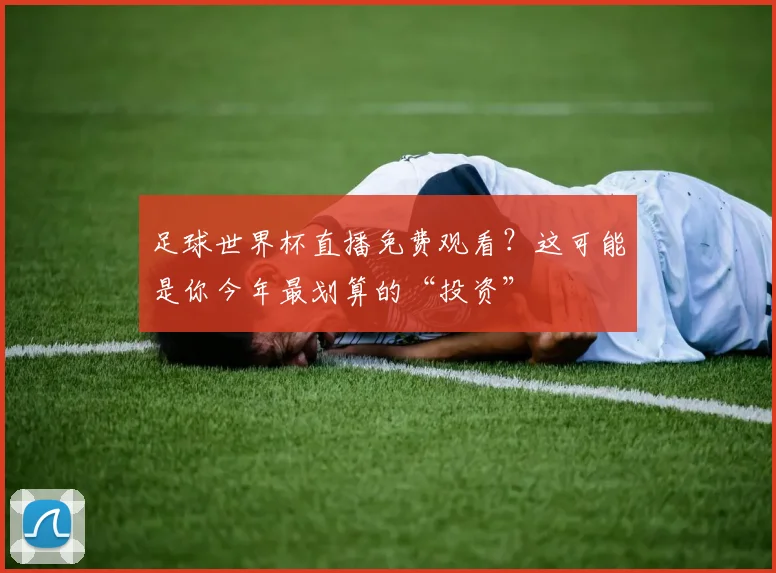 足球世界杯直播免费观看?这可能是你今年最划算的“投资”